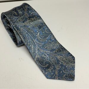 Sophisticated Blue Paisley Men's Tie